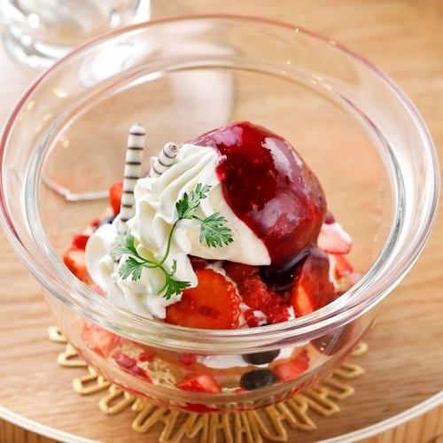A Sapporo specialty: a parfait to finish off your meal!