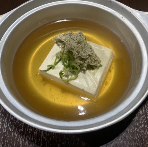 たこ丸の湯豆腐