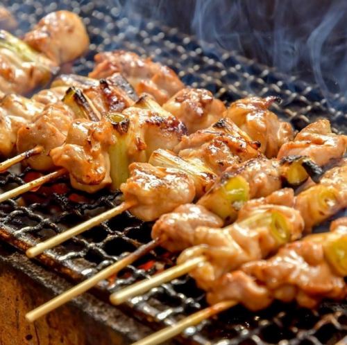 我们引以自豪的慢烤烤鸡肉串