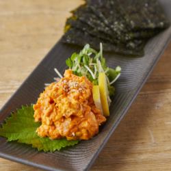 チャンジャクリームチーズ