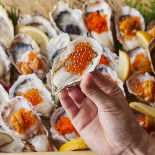 一年中新鮮な牡蠣がある◎