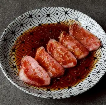 九州和牛特選上カルビ ~たれ焼き~