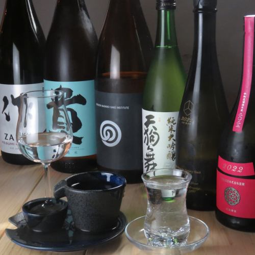 日本全国の日本酒も取揃え