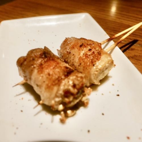 Enoki Mushroom Roll with Butter and Soy Sauce