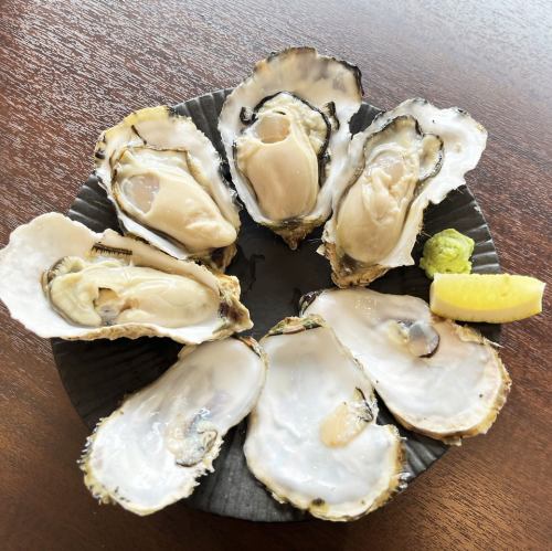 蒸し牡蠣 4個