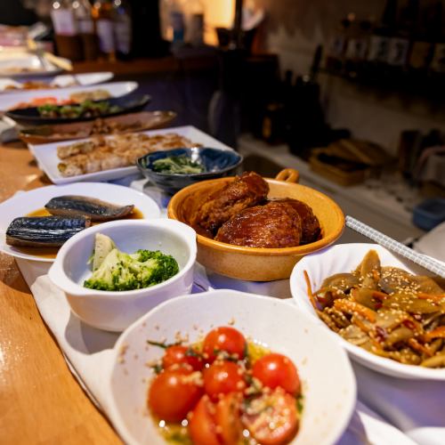 彩り豊かなおばんざい