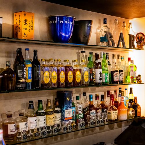 豊富なドリンク各種ご用意