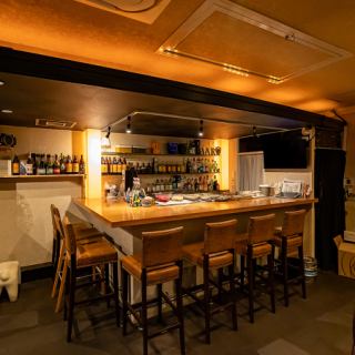 《お1人様でも気兼ねなくご利用いただけるカウンター席です◎》