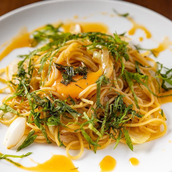 大葉香る♪1番人気ウニパスタ～ヤマサ醤油とウニのコラボ～