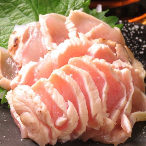 "Torizo's specialty" breast meat sashimi