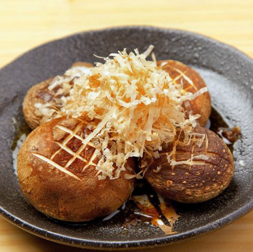 [Grilled] Grilled vegetables Shiitake