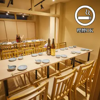 Enjoy banquets and drinking parties in a calm space with a Japanese atmosphere.Space available for group use ◎