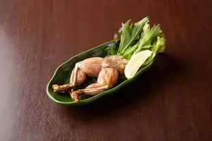 カエル姿焼き
