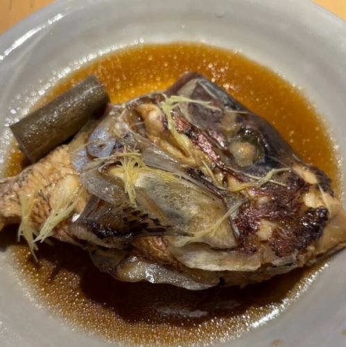清酒蒸鯛魚頭