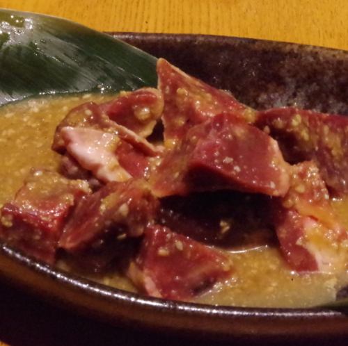 信州味噌漬ハツ