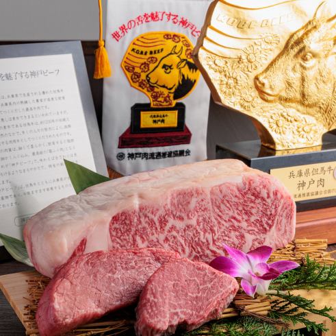 神戸No.1鉄板焼シェフが奏でる、神戸牛と海鮮鉄板焼のハーモニーをご堪能くださいませ