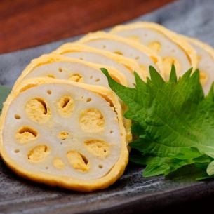 mustard lotus root