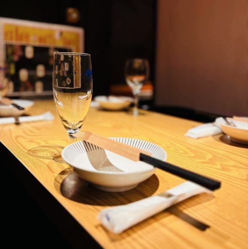 雰囲気抜群の個室空間◎