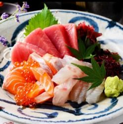 생선회 3점 모듬