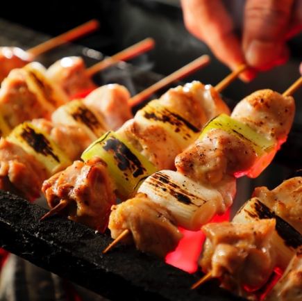 ◎日～木曜限定◎炭火焼き鳥含む20品・2時間飲み放題付食べ放題コース3500円→2500円