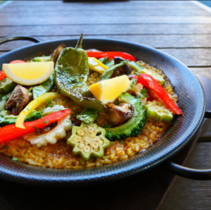 季節野菜のパエリア