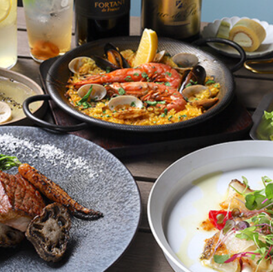 特別なひとときを彩る薪火料理コース。