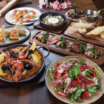 薪焼きならではの味わいを♪春の歓送迎会にぴったりのプラン