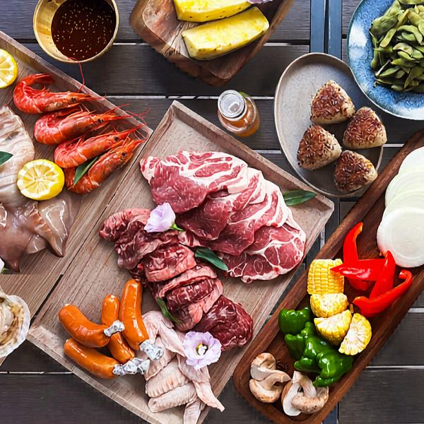 ★☆ テラス限定手ぶらで楽しむBBQプラン スタート! ☆★10/31までの期間限定♪≪全プラン飲み放題付き≫