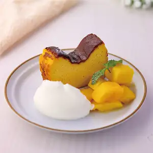 망고 바스크 치즈 케이크
