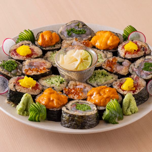 【湊崎特製】巻き寿司花盛り