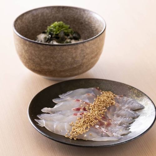 鯛胡麻茶漬け