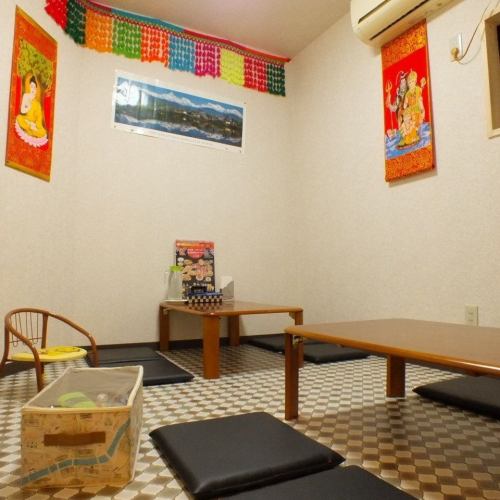 There is also a quiet Japanese style room
