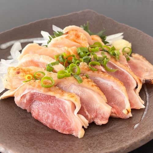 【鹿児島産】黒さつま鶏たたき