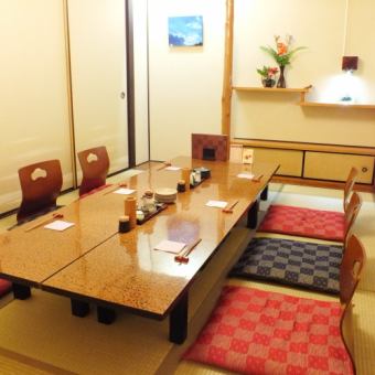 The complete private room can be used by a small group of 5 to 10 people ◎ Weekday is the aim, make an early reservation!
