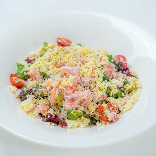 Red snow crab mimosa salad (regular)