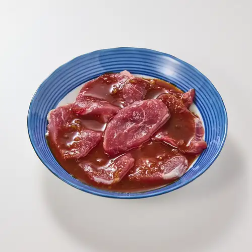 씹을 정도로 향기나는 ◎ 특제 된장 누구로 맛보는 "징기스칸 구이"♪