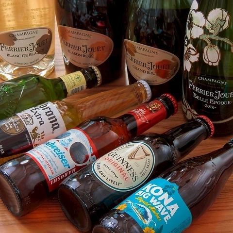 様々な種類のドリンクをご用意しております◎