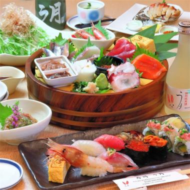 新鮮な食材を使用した【自慢のにぎり寿司】【海鮮】をお楽しみください♪