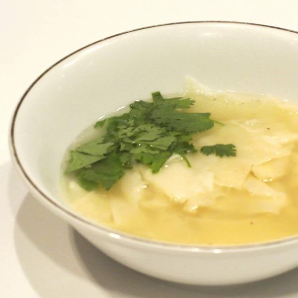 【濃厚スープと】手作りちぎり麺