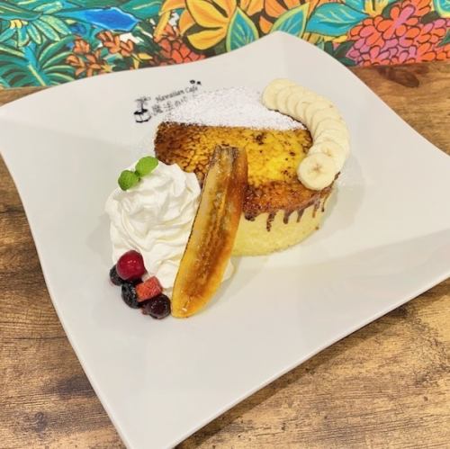 バナナブリュレパンケーキ