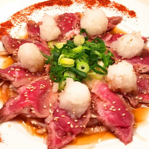 最高級ラムのタタキ（数量限定）
