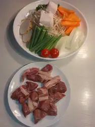 定番やさいのジンキスカンセット