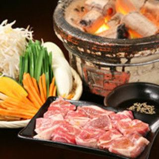 ★人気★生ビール含む2H飲み放題付き【ジンギスカン食べ比べ贅沢コース】＜全12品＞6800⇒5500円