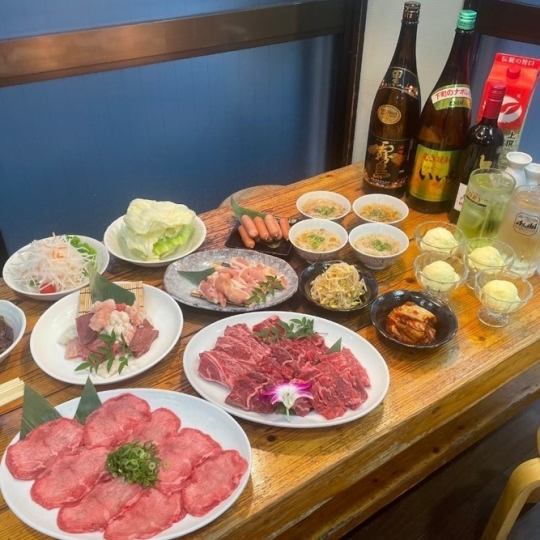 [90 minutes of all-you-can-drink included ☆ Very popular for girls' night out and various banquets] Casual course ≪12 dishes in total≫ 4,500 yen per person (tax included)