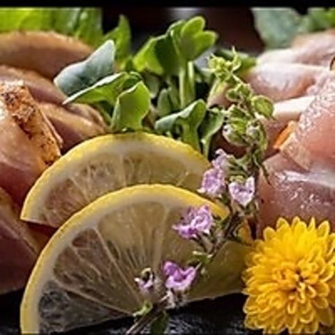 地鶏ももタタキ