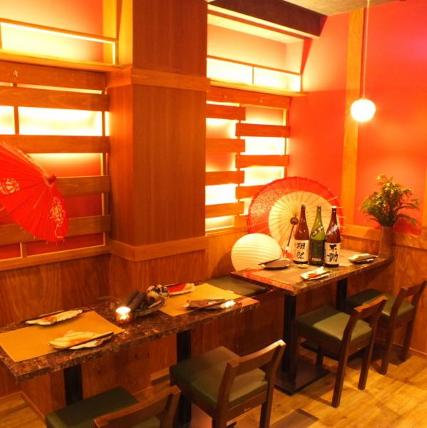 [Up to 40 people for chartering!] A stylish shop designed by the owner himself and paying attention to details such as lighting! Both weekdays and weekends can be chartered for 30 people up to 40 people ♪ Budget / number of people is available Consultation ◎ Please feel free to contact us ☆ [Yakiniku Lunch Izakaya Meat Bar Meat Sushi Umeda Birthday All-you-can-drink Girls' Association Lunch Banquet]