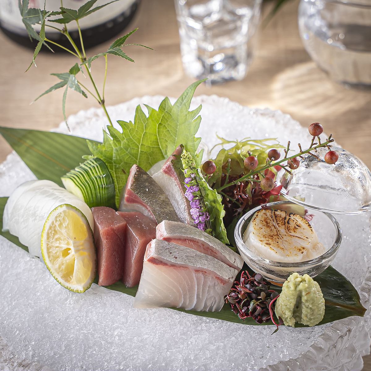 市場から仕入れた鮮度抜群の海鮮をお楽しみいただけます！