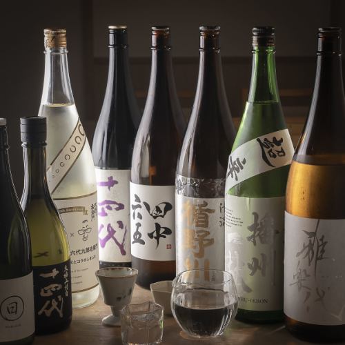 全国から厳選した地酒20種