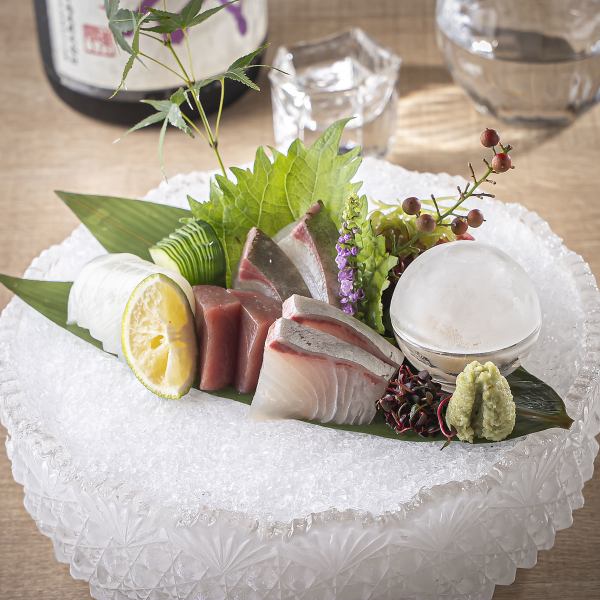 北部・東部市場から厳選！生け簀で泳ぐ活魚の極上お造り