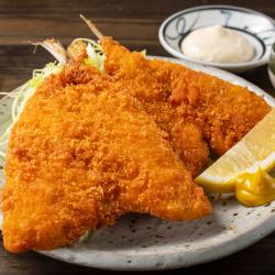 Fried horse mackerel (2 pieces)
